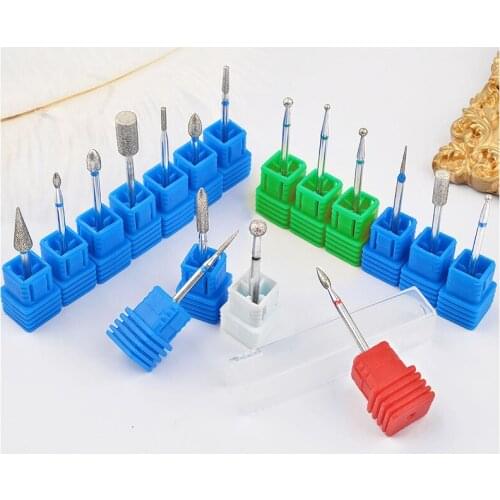 1PC Tungsten Carbide Nail Drill Bit For Electric Manicure Accessories Nail Art Tools Electric Manicure Cutter Nail Files