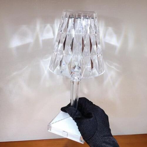 Italian Crystal Art Table Lamp, Wedding Decoration, Bedroom Table Lamp Decoration, Birthday Gift, Wedding Decoration