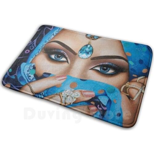 Jeeshan Mat Rug Carpet Anti-Slip Floor Mats Bedroom Jeeshan Beautiful Arabic Islam Hijab Hijabi Muslim Abu Dhabi Dubai Woman
