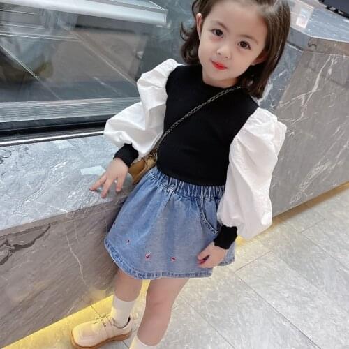 2021 new spring autumn summer Girls Kids Boys T-shirt comfortable cute baby Clothes Children Clothing