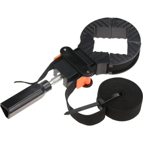 Adjustable Rapid Corner Clamp Strap Band 4 Jaws Corner Clamps for Woodworking Photo Frame Tools