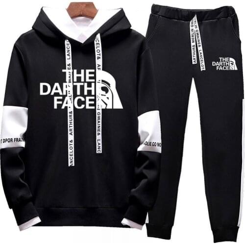 Hoodies Sweatshirts Men Sports Two-piece Suit Couple Wear Streetwear Male Sweatshirts Spring Autumn Hip Hop Hoody Casual Tops
