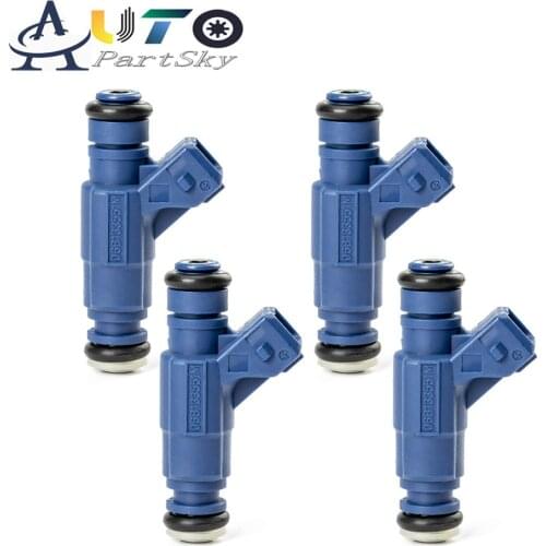 4PCS / LOT Fuel Injector Injection for Audi A4 Bosch Quattro 1.8L for Volkswagen Passat 1.8L I4 Fuel Inject Injectors 0280156065