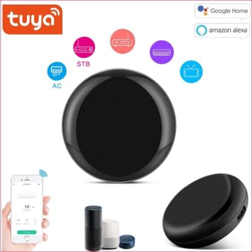 Tuya Smart Wireless WiFi-IR Remote Controller Smart Life APP WiFi Smart Infrared Remote Control With Alexa Google Home Hot Sell