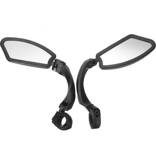 Adjustable Degree E-bike MTB Bicycle Universal Rearview Mirror 1 Pair Left & Right Rotate Mirrors Bicycle Accessories
