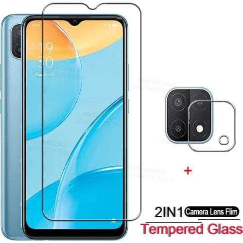 Tempered Glass For Oppo A15 A 15 15A Screen Protector Camera Lens Film For Oppo A15 A15 S A15S 6.52'' Clear Protective Glass
