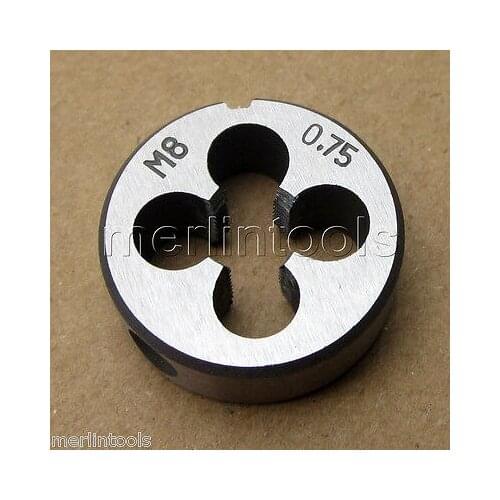 8mm x .75 Metric Left hand Die M8 x 0.75mm Pitch