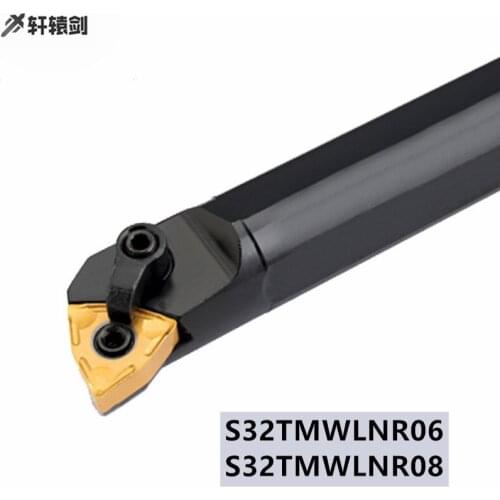 1PC S32T MWLNR08 MWLNR06 MWLNL MELNR Turning Tool Holder Metal Cutting CNC Lathe Indexable Internal Boring WNMG