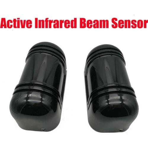 Free Shipping Photoelectric Dual Beam Perimeter Fence Active Infrared IR Sensor Barrier Detector Window Outdoor Intrusion Alarm