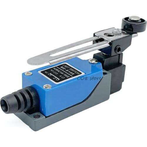ME-8108 Rotary AC380V 6A 250V 10A Adjustable Waterproof Momentary Limit Switch Arm Yype Roller Lever For CNC Mill Laser Plasma