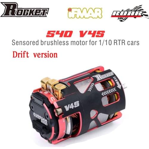 SURPASS HOBBY drift motor Rocket 540 V4S Drift Sensored Brushless Motor and rotor for Kysho tamiya D5 1/10 1/12 F1 RC Drift Car