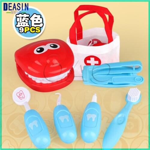 Childrens early education toys set for childrens creativity dental doctor Brush teeth toys Dentist clinic gift