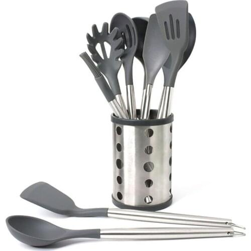 Geetest Silicone Kitchenware Cooking Utensils Set Heat Resistant Kitchen Non-Stick Cooking Utensils Baking Tools