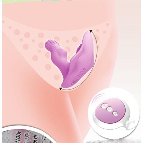 Invisible Wearable G Spot Dildo Vibrator Wireless Remote Vibrator Clitoris Stimulator Panties Sex Toys for Women Anal Plug