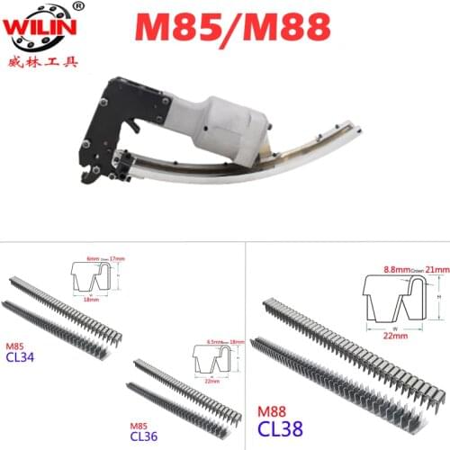 Air Pneumatic Nail Gun Clinch Clip Guns Spring Tools M85 M88 Mattress Clip Tool Clinching Tool For Cage Fixing