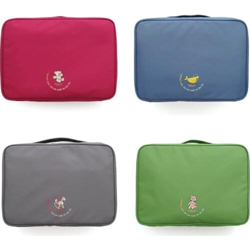 Portable Travel Bag Easy Closet Organizer Easy Bag Make-Up Bag Underwear Socks Storage Bag Trolley Luggage Handbag