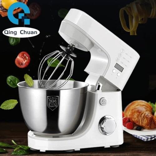 Chef Machine Automatic Stand Mixer Food Blender Meat Dough Kneading Egg Beating Machine 220 V 5L