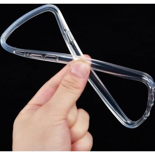 Slim Clear Silicone Bumper Frame For iphone 12 Pro Max Mini Xs X 7 8 SE2 Soft TPU Anti-Knock Protective Case