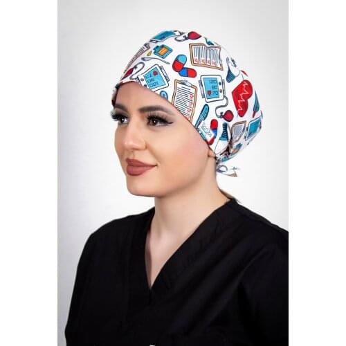 Women and for men Scrub Caps Hospital Medical nurse HatDentist cap surgical nursing uniform scrubs lab pharmacy hats