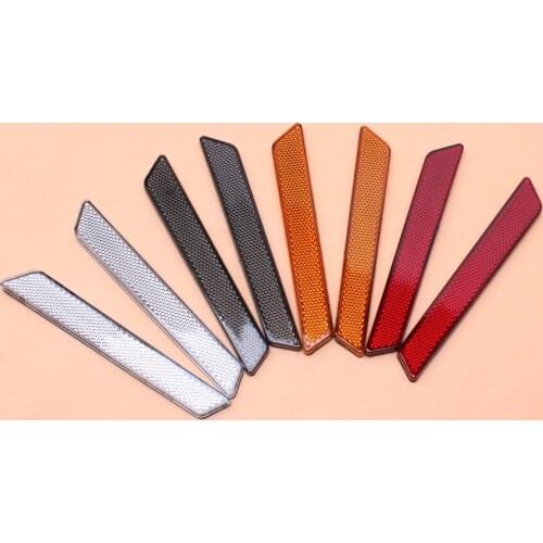 1Pair Motorcycle Accessories ABS Reflectors Saddle Bag Latch Covers Fit for Harley Touring 2014 2015 2016 2017 with Great Price