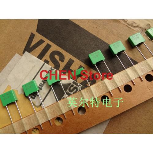 20PCS/50PCS Vishay ERO MKT1826 224/63V P5MM green Audio film capacitor ERO1826 0.22uF/63V Copper MKT 1826 220NF 63V 224