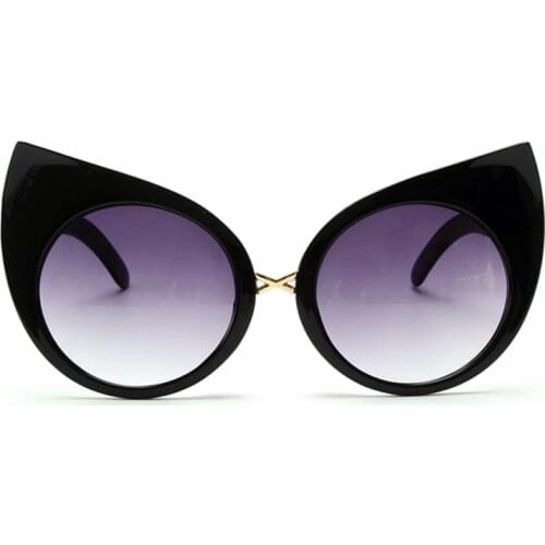 2017 Fashion Sunglasses Cat Eye Sunglasses Women Vintage Sunglasses Brand Designer Plastic Sunglasses For Ladies UV400