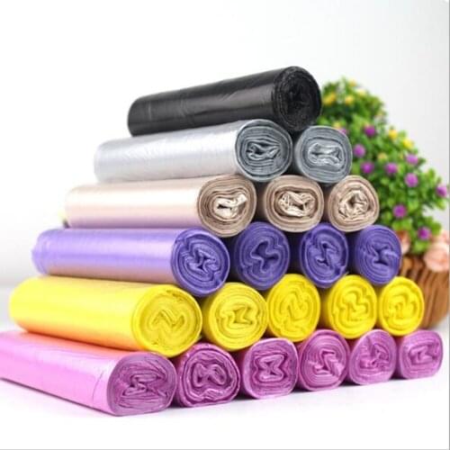 5 rolls(25pcs/roll) High Quality Thicken Kitchen Trash Garbage Bags Rubbish Bucket Trash Can Household Cleaning Tools 45x50cm