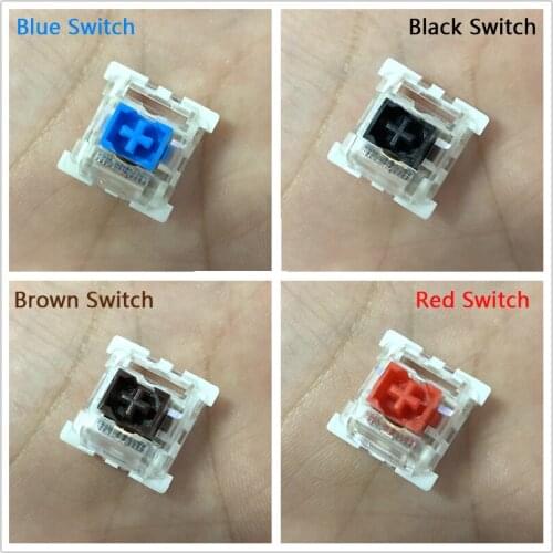 Keyboard Accessories Outemu MX Series Keyswitches Blue Red black Tawney Switch For Mechanical Keyboards Switches Replacement