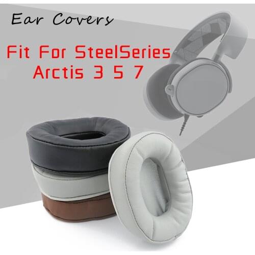 Ear Covers Ear Pads For SteelSeries Arctis 1 3 5 7 9x Gaming Headphone Replacement Earpads Parts
