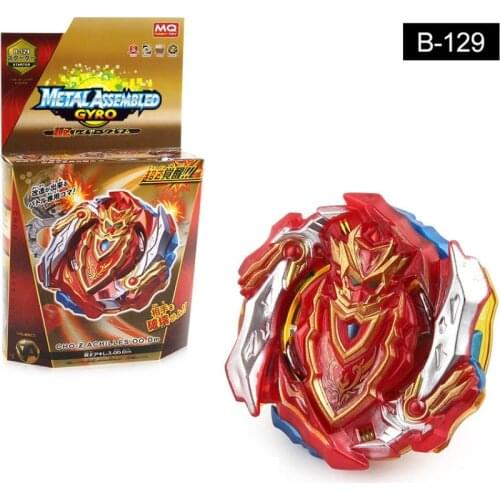 Bayblade BURST B-129 Cho-Z Achilles.00.DM B129 Starter with Two-way Pull Ruler Launcher YH2044