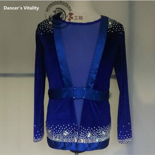 Man Ballroom Dress Ballroom Dress boys Latin Tango Rumba Cha-Cha Professional Samba Dance Costume Latin Dance Costume