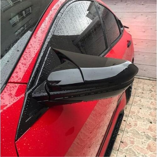 Honda Civic FC5 Bat Mirror Cover 2016 and After Piano Black