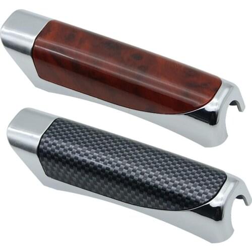 Car Handbrake Cover Comfort Levers ABS Plastic Cover Anti-Skid Auto Parking Brake With Super-adhesive Double-sided Adhesive
