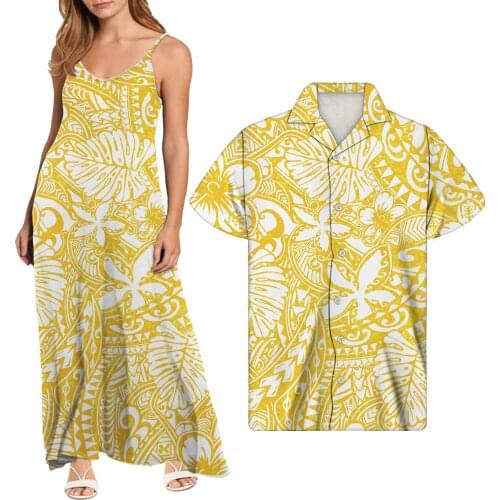 Hycool Elegant Casual Spaghetti Strap Yellow Dresses Long Traveling Slip Maxi Dresses Sleeveless Women Dress Match Men 5xl Shirt