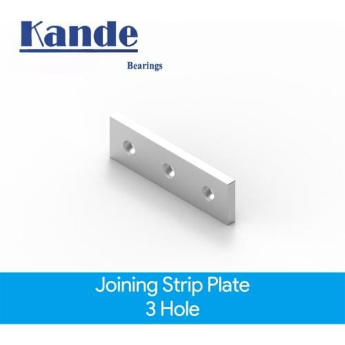 Kandebearings OpenBuilds 3 Hole Joining Strip Plate