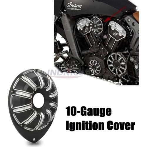 Gauge Ignition Cover For Indian Scout motorcycle Ignition Cover scout indian black cover