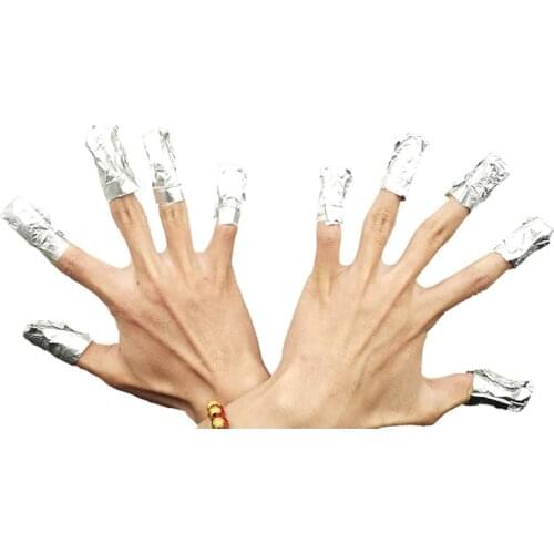 Hot Product Nail Removable Nailpolishremover Tin Paper Foil Polish Block Armor Supplies Easy To Use High Quality Remover Tools