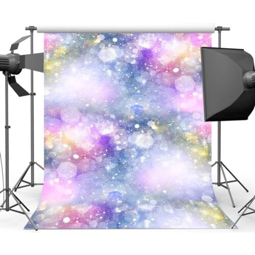Mehofoto Colurful Glitter Photo Backdrops for Girl Photo Booth Background Bokeh Backdrop for Photography Studio Props CM-5886