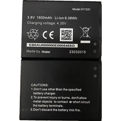 New 3.8V 1600mAh H11331 Battery For Haier Voyage G30 Pursuit G30