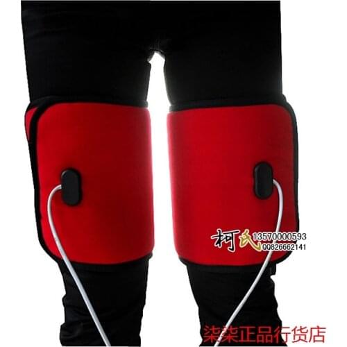 New Electric heated chinese medical moxa moxibustion belt infrared knee pad support belt heath care thermal moxibustion belt