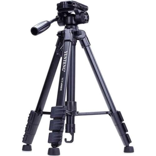 Yunteng 690 Professional Tripod Video Stable Desktop Ball Head for Digital SLR Camera iPhone Samsung Cell Phone Projector