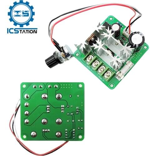 PWM DC Motor Speed Controller Switch 15A Current Voltage Regulator CCMHCN High Power Drive Module 6V 12V 36V 60V 90V