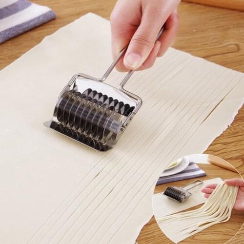 DIY Stainless Steel Manual Noodle Making Pasta Machine Pressing Pasta Machine Multifunction Rolling Ginger Garlic Grater Food Mi