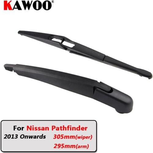 KAWOO Car Rear Wiper Blade Blades Back Window Wipers Arm For Nissan Pathfinder Hatchback (2013 Onwards) 305mm Windscreen Blade