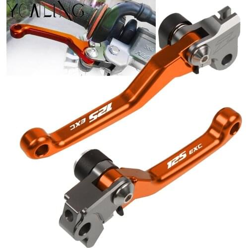 Motocross Pit Bike Pivot Brake Clutch Levers FOR 125EXC 125 EXC 2009 2010 2011 2012 2013 Motorcycle Dirt Bike handle Lever
