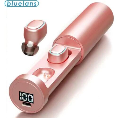 TWS-202 Mini Wireless Bluetooth 5.0 Smart-Touch Stereo Earphone Sport Earbuds