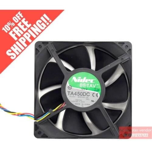 New NIDEC TA450DC B35502-35 12CM 1.40A 12cm cooling fan