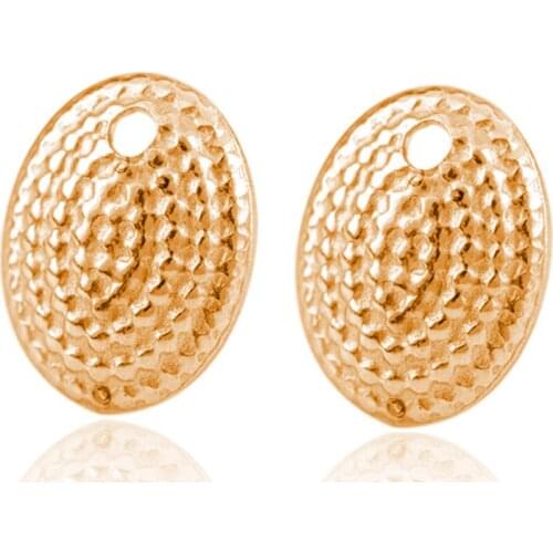 10pcs/lot Stainless Steel Cabochon Oval Earring Stud Post With Hole Earrings Base Hand made Making Finding