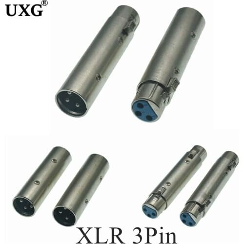 3-Pin XLR Female to Female Audio Microphone Mic Adapter Connector xlr female to xlr female connectors