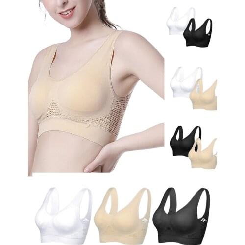 Bra Sports Bra seamless plus size sexy push up bralette Womens Bra Without Frame bones top Female Pitted Wireless bra Tube Top